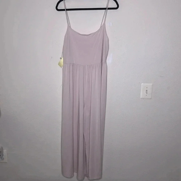 Aritzia Wilfred Market Wide Leg ankle Jumpsuit size XL/TG - Picture 3 of 9